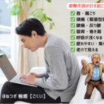 猫背、巻き肩、骨盤後傾のデスクワーカー